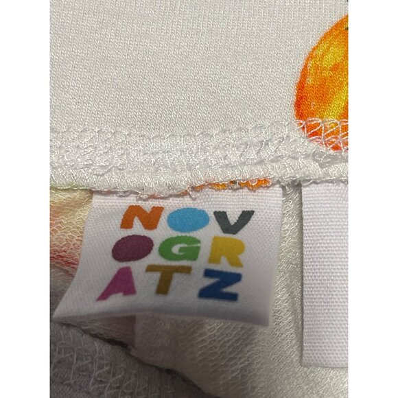 Novogratz Sleep Jogger Style Pajama Bottoms Halloween Pattern Gnomes Womens Size - Picture 8 of 8